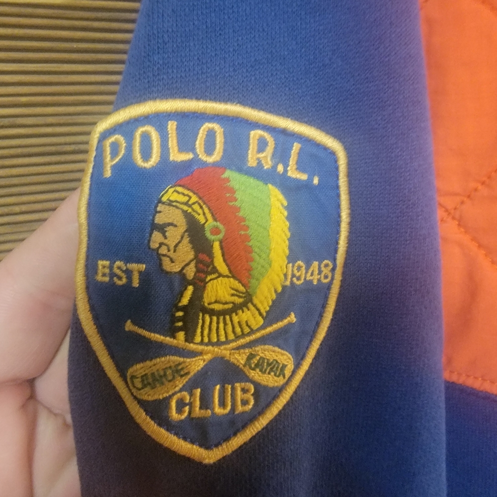 Ralph Lauren Bold Orange and Blue Outerwear - Picture 2 of 5